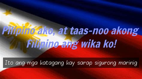 Filipino ako filipino ang wika ko by dolores p rodri